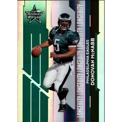 2006 Leaf Rookies and Stars Longevity Holofoil Parallel #79 Donovan McNabb