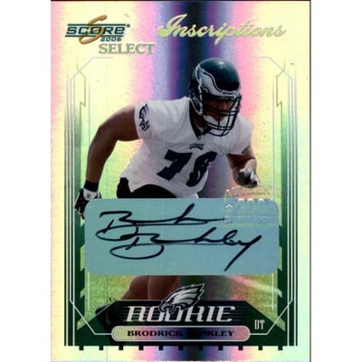 2006 Select Inscriptions #358 Brodrick Bunkley/50
