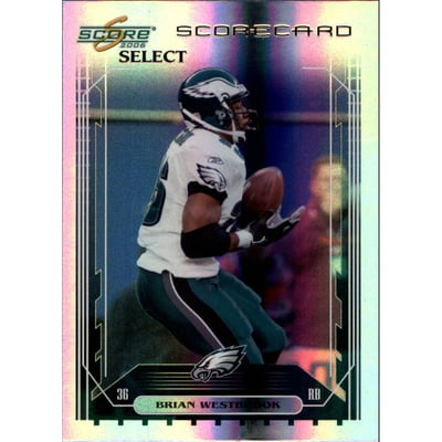 2006 Select Scorecard #205 Brian Westbrook