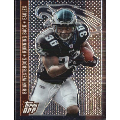 2006 Topps Draft Picks and Prospects Chrome Bronze #81 Brian Westbrook