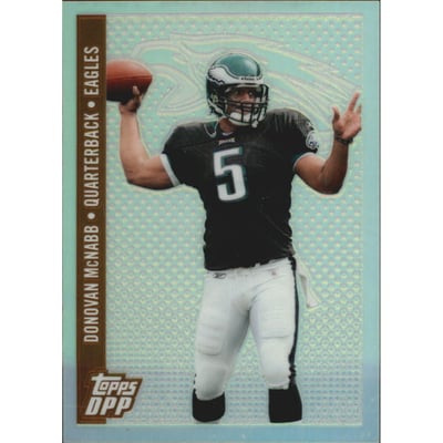 2006 Topps Draft Picks and Prospects Chrome Bronze Refractors #5 Donovan McNabb