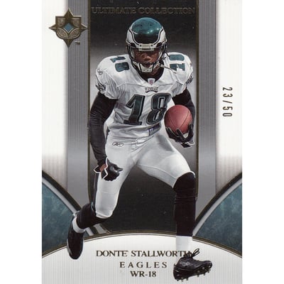 2006 Ultimate Collection Gold #123 Donte Stallworth