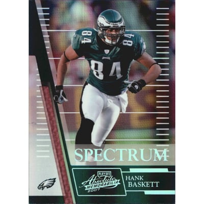 2007 Absolute Memorabilia Spectrum Silver #14 Hank Baskett