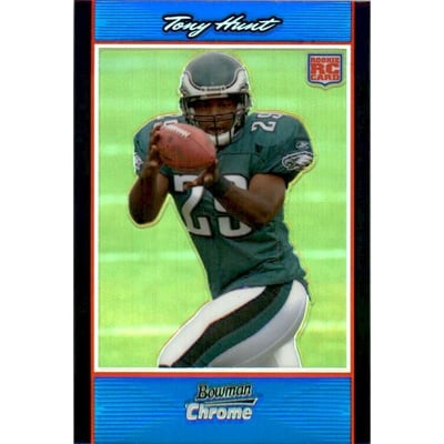 2007 Bowman Chrome Blue Refractors #BC70 Tony Hunt