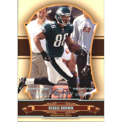 2007 Donruss Classics Timeless Tributes Silver #76 Reggie Brown