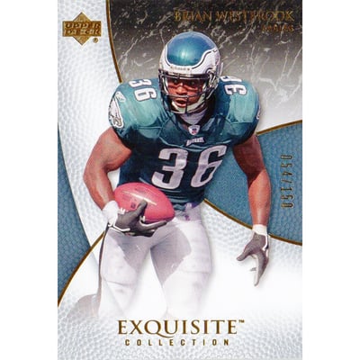 2007 Exquisite Collection #47 Brian Westbrook