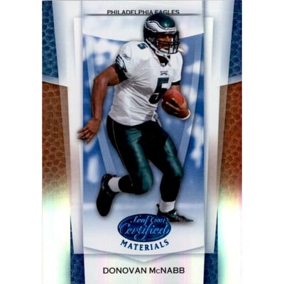 2007 Leaf Certified Materials Mirror Blue #12 Donovan McNabb