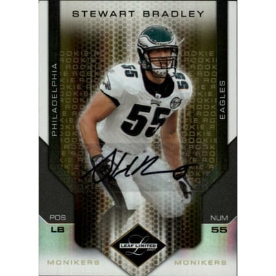 2007 Leaf Limited Monikers Autographs Gold #279 Stewart Bradley