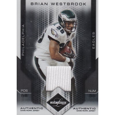2007 Leaf Limited Threads #75 Brian Westbrook