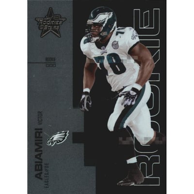 2007 Leaf Rookies and Stars Silver #189 Victor Abiamiri