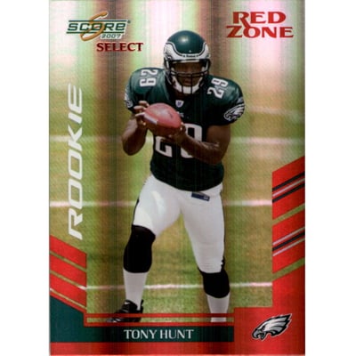 2007 Select Red Zone #369 Tony Hunt