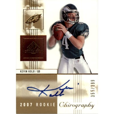2007 SP Chirography #113 Kevin Kolb AU/399 RC