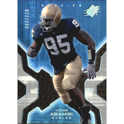 2007 SPx Silver Holofoil Rookies #131 Victor Abiamiri