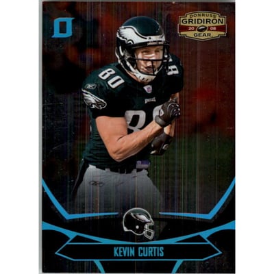 2008 Donruss Gridiron Gear Platinum Holofoil O's #75 Kevin Curtis