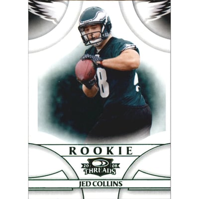 2008 Donruss Threads Retail Green #191 Jed Collins