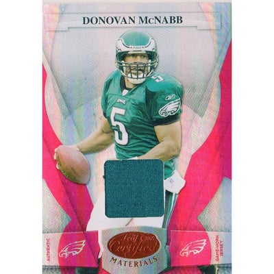 2008 Leaf Certified Materials Mirror Red Materials #107 Donovan McNabb