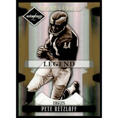 2008 Leaf Limited Gold Spotlight #171 Pete Retzlaff
