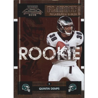 2008 Playoff Contenders Playoff Ticket #217 Quintin Demps