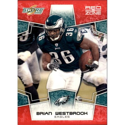 2008 Score Red Zone #240 Brian Westbrook