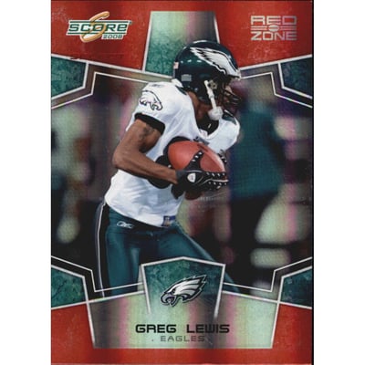 2008 Select Red Zone #245 Greg Lewis