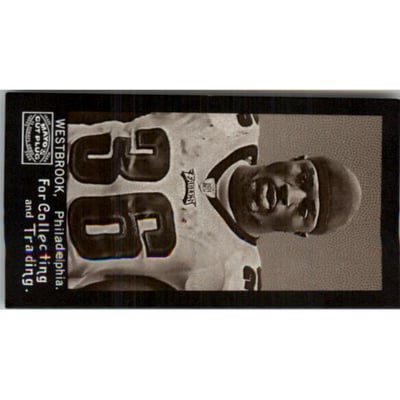 2008 Topps Mayo Mini Yale Blue Backs #189 Brian Westbrook
