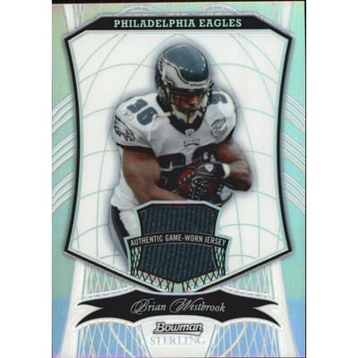 2009 Bowman Sterling Refractors #67 Brian Westbrook JSY