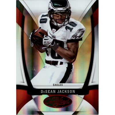 2009 Certified Mirror Red #92 DeSean Jackson