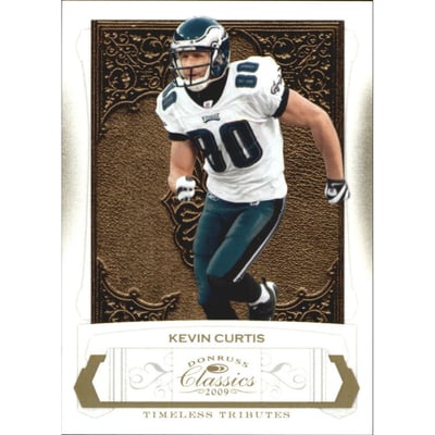 2009 Donruss Classics Timeless Tributes Gold #75 Kevin Curtis