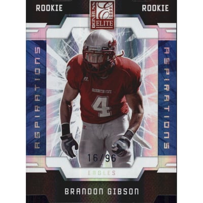 2009 Donruss Elite Aspirations #109 Brandon Gibson/96