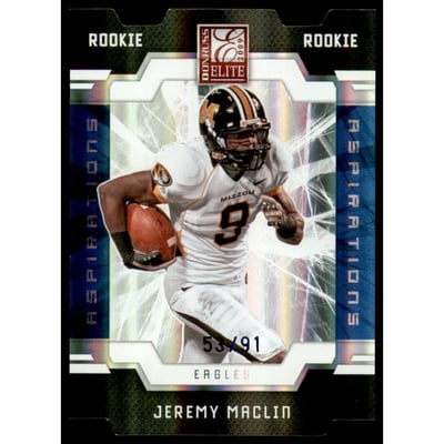 2009 Donruss Elite Aspirations #149 Jeremy Maclin/91