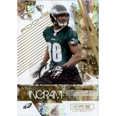 2009 Donruss Rookies and Stars Longevity Autographs #139 Cornelius Ingram/125