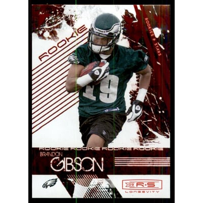2009 Donruss Rookies and Stars Longevity Ruby #125 Brandon Gibson