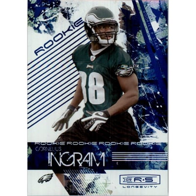 2009 Donruss Rookies and Stars Longevity Sapphire #139 Cornelius Ingram