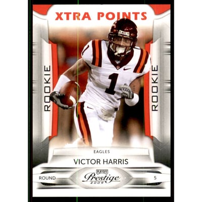 2009 Playoff Prestige Xtra Points Red #133 Victor Harris