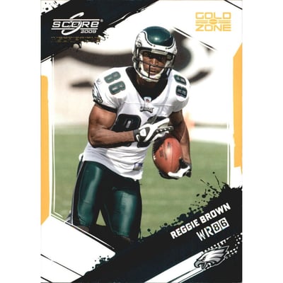 2009 Score Inscriptions Gold Zone #226 Reggie Brown