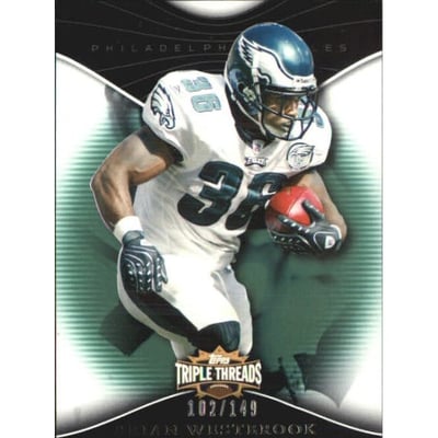 2009 Topps Triple Threads Emerald #46 Brian Westbrook