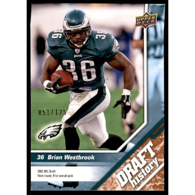 2009 Upper Deck Draft Edition Bronze 125 #171 Brian Westbrook