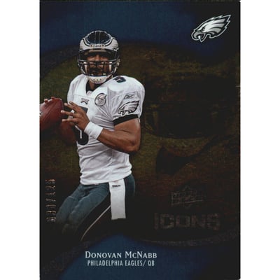 2009 Upper Deck Icons Gold Foil #9 Donovan McNabb