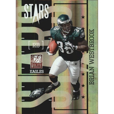 2010 Donruss Elite Stars Black #2 Brian Westbrook