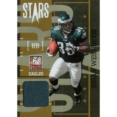 2010 Donruss Elite Stars Jerseys Gold #2 Brian Westbrook/299