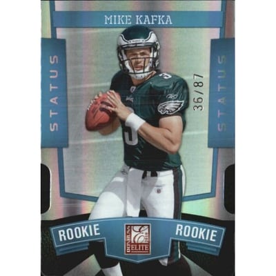 2010 Donruss Elite Status #155 Mike Kafka/87