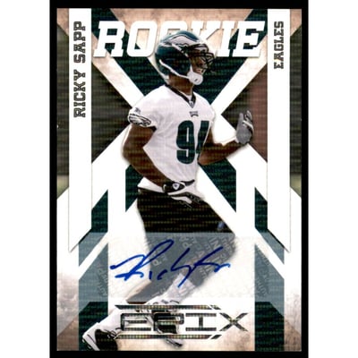 2010 Epix Signatures #179 Ricky Sapp/499