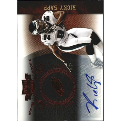 2010 Panini Plates and Patches #180 Ricky Sapp AU/549 RC