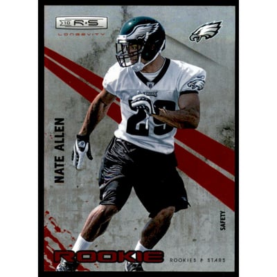 2010 Rookies and Stars Longevity Ruby #225 Nate Allen