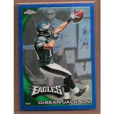 2010 Topps Chrome Blue Refractors #C94 DeSean Jackson