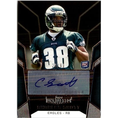 2010 Topps Unrivaled Rookie Autographs Black #134 Charles Scott