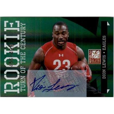 2011 Donruss Elite Turn of the Century Autographs #136 Dion Lewis/499
