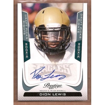 2011 Prestige Draft Picks Rights Autographs #236 Dion Lewis/599