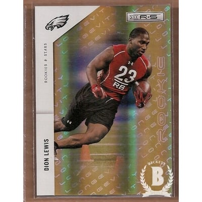 2011 Rookies and Stars Longevity Parallel Gold #185 Dion Lewis