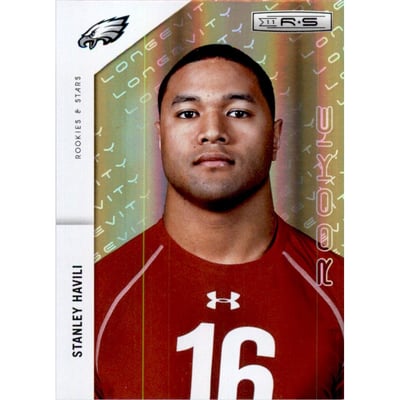 2011 Rookies and Stars Longevity Parallel Gold #242 Stanley Havili